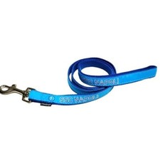 Guinzaglio per cane in nylon squadra calcio Napoli azzurro cani piccolo medio