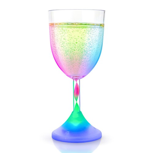 Led flashing wine - led, 250ml