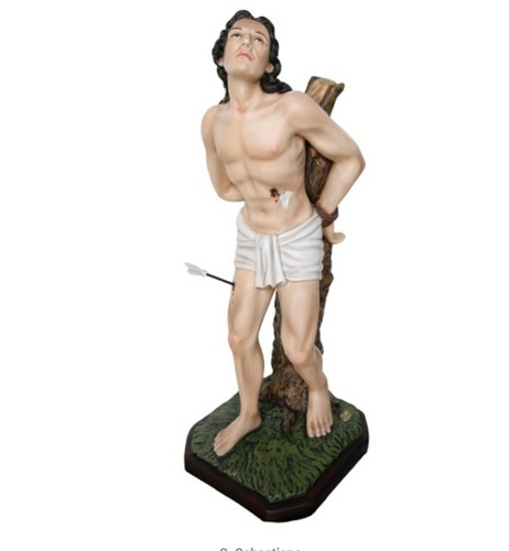 Statua san sebastiano 60 - di,