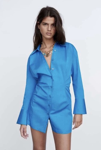 Zara camicia vestito donna - zara,