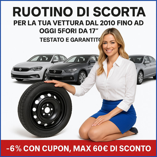 Ruotino scorta jeep - scorta, 17"