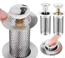 Tappo per lavandino con filtro