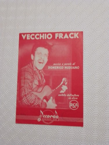 Spartito musicale vecchio - spartito, "il