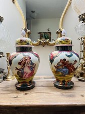 Pair 19th C. Royal Vienna