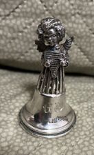 Brandimarte Campanella con angelo in argento - G.M.