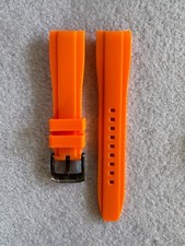 Cinturino BlancpainxSwatch in silicone ansa 22mm Arancione