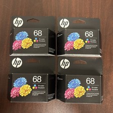 4 Pack - HP 68 Tri-Color Ink