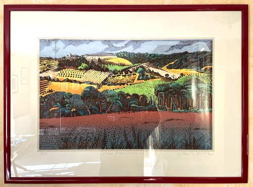 Milton glaser paesaggi toscani - glaser,