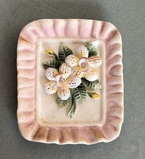 QUADRETTO FIORI IN PORCELLANA