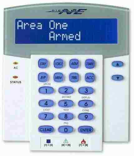 Tastiera allarme con display - tastiera,