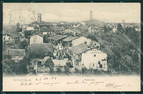 Cuneo narzole postcard - cuneo,