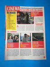 CLIPPING DI GIORNALE GOSSIP TV CINEMA FILM DA COLLEZIONE - (96)