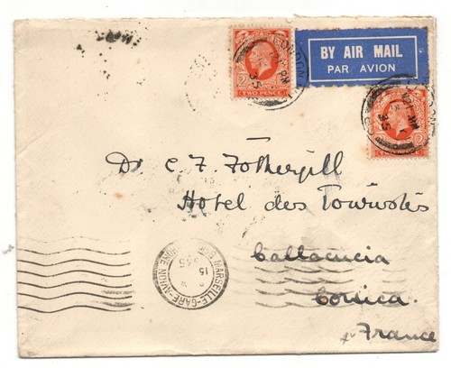 Kgv 1935 copertina posta - kgv,