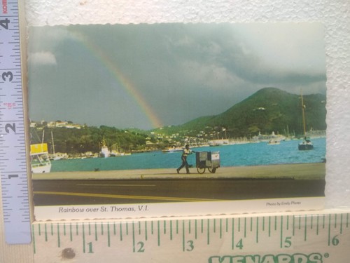 Cartolina arcobaleno sopra - cartolina,