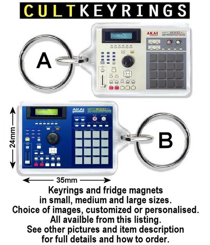 Akai mpc keyring fridge - mpc,
