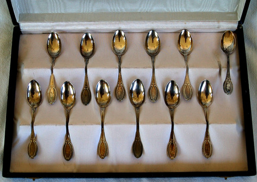 Set vecchi cucchiaini da - a5-set,