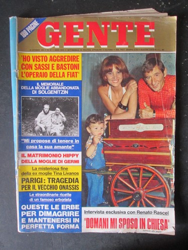 Gente 1974 renato rascel - renato,
