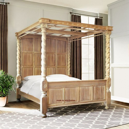 Letto baldacchino legno - letto, a