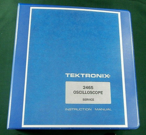Tektronix 2465 manuale - 2465,