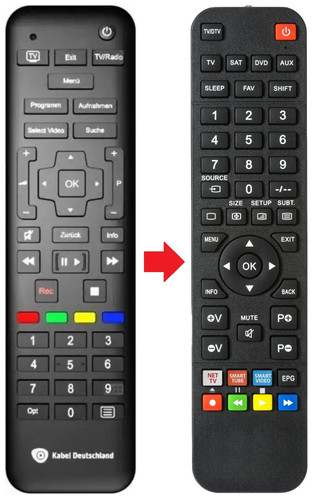 Telecomando adatto per