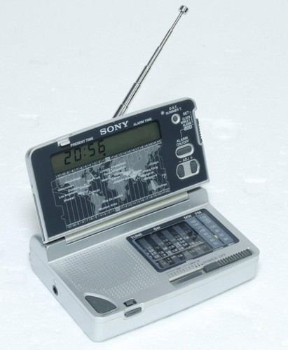 Sony icf sw12 world - sony, time