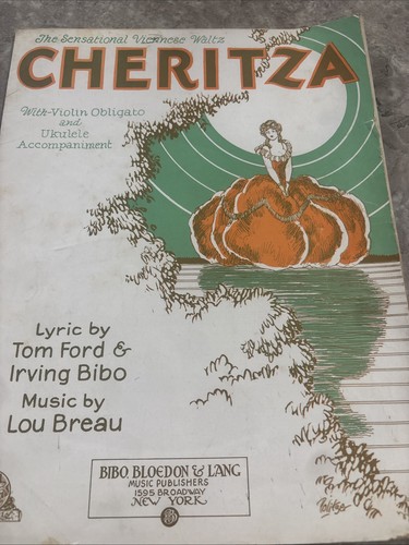 Cheritza spartiti epoca - spartiti, d'epoca