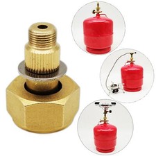 Connettore convertitore bombola gas adattatore serbatoio gas campeggio zaino picnic