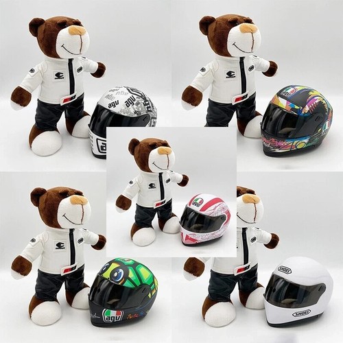 Casco bambola orso moto