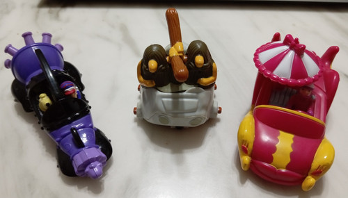 Wacky races cars - burger, king