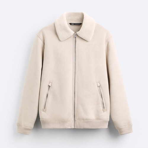 Giacca uomo zara finta pelle - uomo,