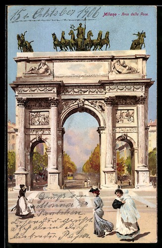 Milano arco della pace vino - arco, pace,