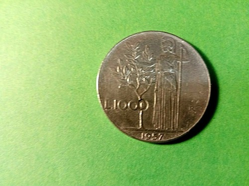 100 lire 1957 - lire, rep