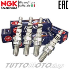 4 CANDELE NGK CR9EIX IRIDIUM IX RACING Kawasaki ZX-6R Ninja 636 2003-2004