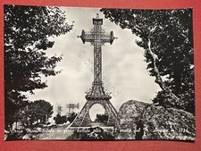 Cartolina - Croce Monumentale in ferro battuto eretta sul M. Amiata - 1955 ca.