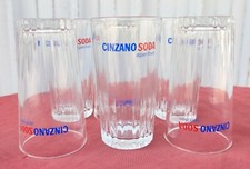 Set Di 6 Bicchieri CINZANO SODA APERITIVO