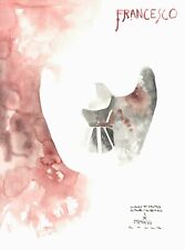 CRISTIANO CRESCENZI Disegno ORIGINALE HANNIBAL LECTER firmato 24x33 Original Art