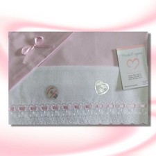 Coordinato culla rosa con tela