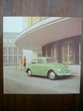 VW Volkswagen Maggiolino, Maggiolino Maggiolino, Berlino Schiller-Theater, illustrazione, 1955