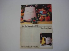 advertising Pubblicità 1980 PANDORO BAULI