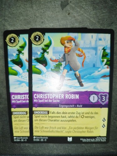 Disney lorcana christopher - -,