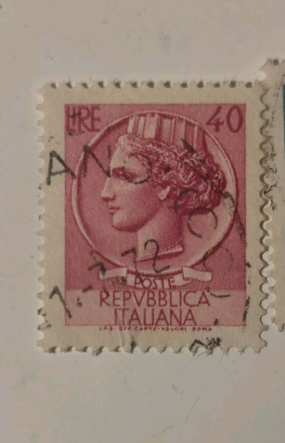 Francobollo raro siracusana - francobollo,