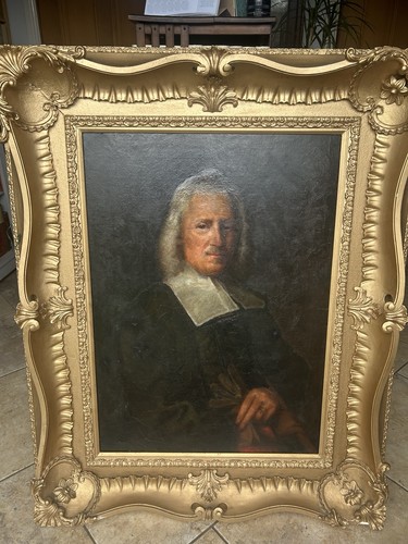 Antico dipinto olio - antico, ritratto
