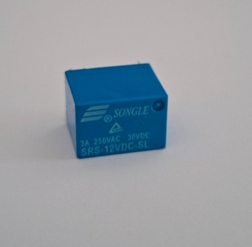 Relay 12vdc circuito - 12vdc, 3a