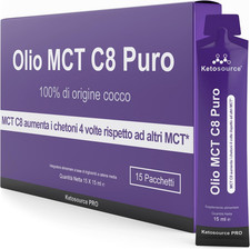 PacchettiOlio MCT C8 Puro 15