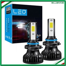2X LAMPADINE HIR2 9012 LED FARO AUTO MACCHINA 6000K AZZURRO 9.600 LUMEN 55W S7