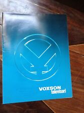 VOXON TELEVISORI  DEPLIANT