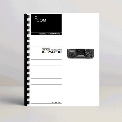 Icom 756pro manuale - icom,
