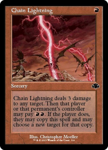 Mtg chain lightning - mtg, 316