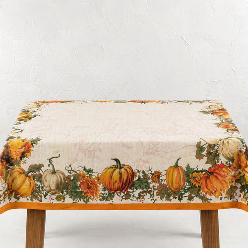 Tovaglia rettangolare zucca - rettangolare,
