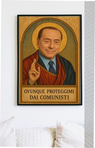 Poster berlusconi comunisti - poster,